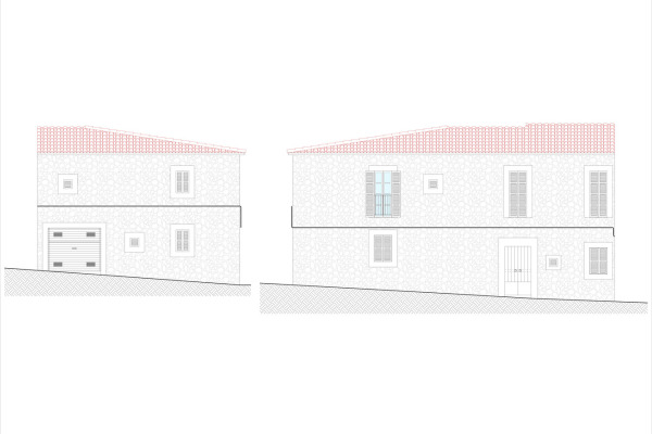 High-quality renovated townhouse with pool in the patio and garage in Arta image 8