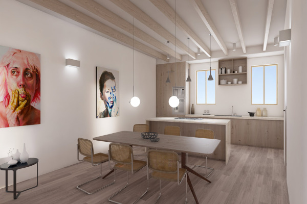 Exclusive townhouse with sea views from the roof terrace in Santa Catalina image 4