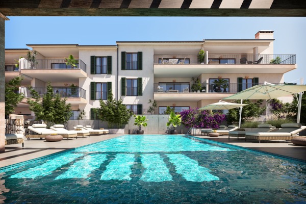Modern new-build apartment in a stylish new development in Capdepera