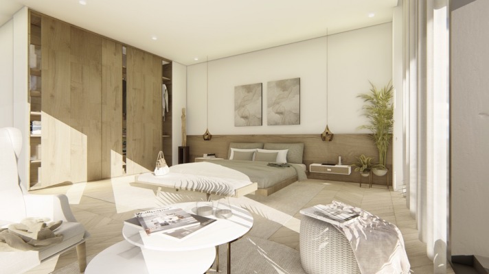 New development project of a modern villa near the beach image 6