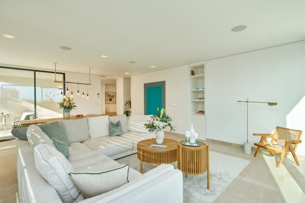 High-quality new-build apartment with sea views in Cas Catalá image 5