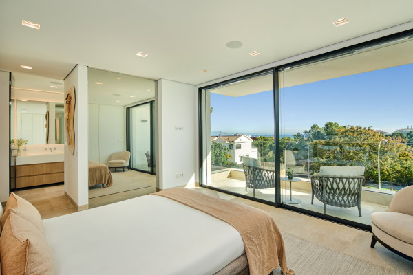 High-quality new-build apartment with sea views in Cas Catalá image 10