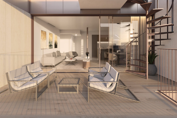 Penthouse in a modern new development in Santa Catalina, Palma image 3