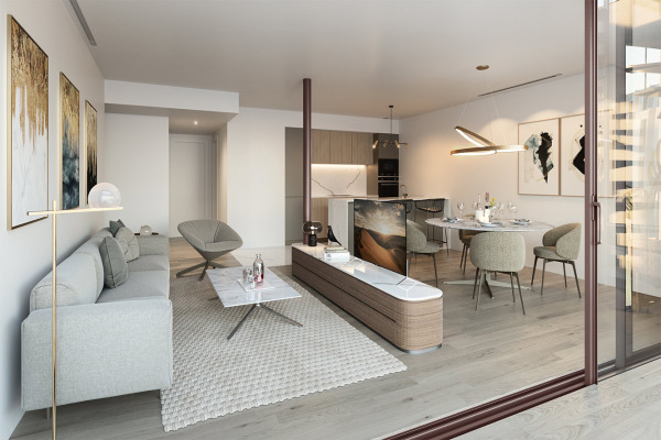 Penthouse in a modern new development in Santa Catalina, Palma image 4