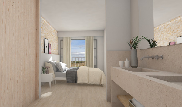 New build townhouse with inner patio and pool in Ses Salines image 7