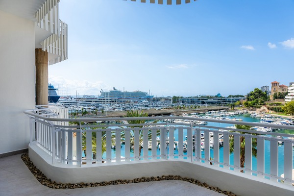 Apartment with views of the sea and harbor in Can Barbara image 2