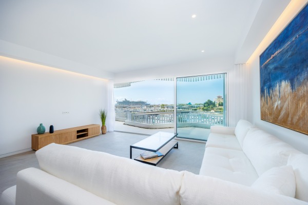 Apartment with views of the sea and harbor in Can Barbara image 7