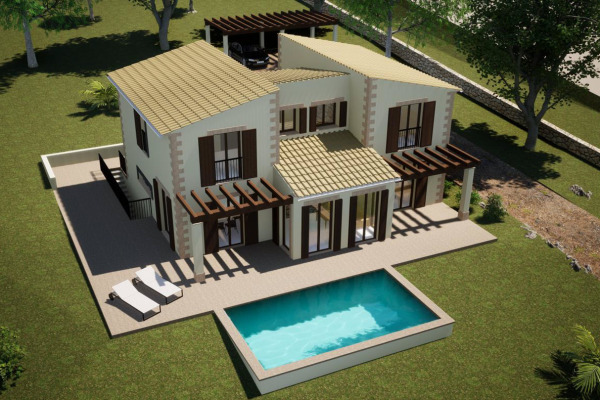 Plot with submitted building project near the village of Muro in the north image 2