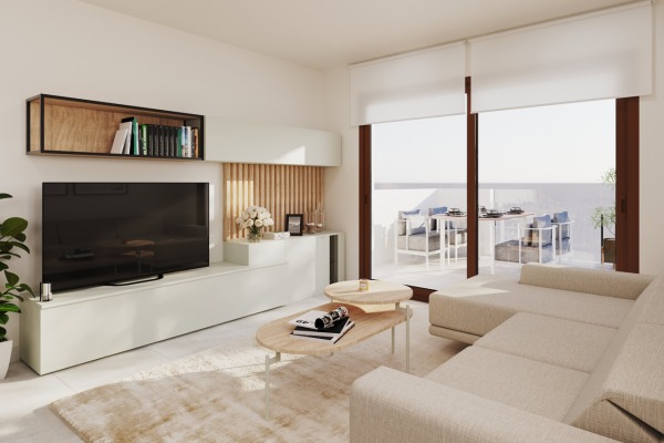 Modern new-build duplex penthouse with private sea view roof terrace image 9