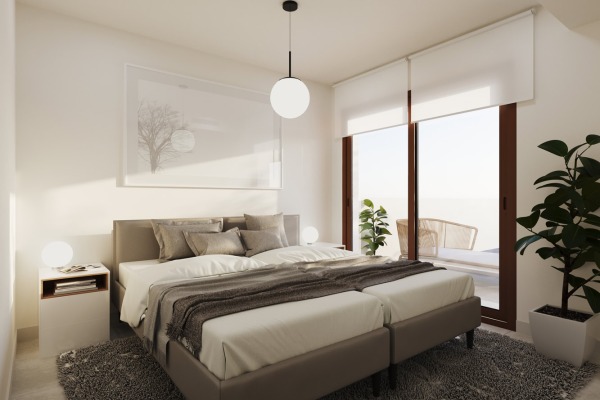 Modern new-build duplex penthouse with private sea view roof terrace image 10