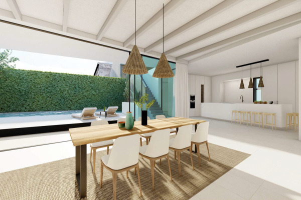 Exclusive new townhouse with pool and large inner patio image 4