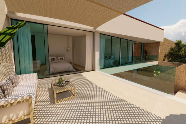 Exclusive new townhouse with pool and large inner patio image 9