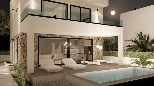 Exclusive new villa with private pool near the dream beach of Es Trenc image 3