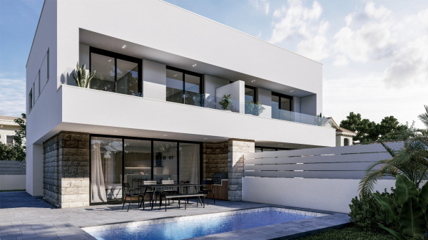 Modern new build semi-detached house with pool in Can Picafort image 2