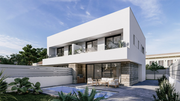 Modern new build semi-detached house with pool in Can Picafort image 3