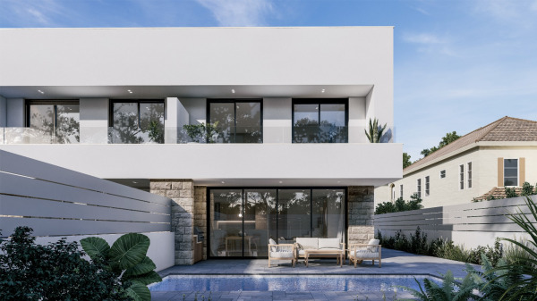 Modern new build semi-detached house with pool in Can Picafort image 4