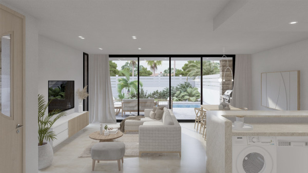 Modern new build semi-detached house with pool in Can Picafort image 8