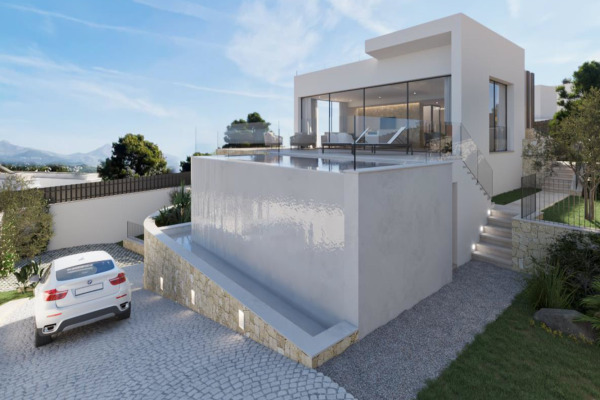 Exclusive new development of a modern sea view villa in Santa Ponsa image 2
