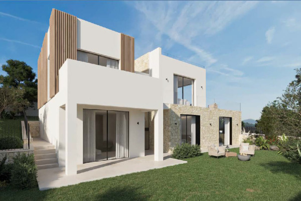 Exclusive new development of a modern sea view villa in Santa Ponsa image 5