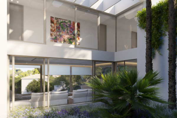 Luxurious designer villa with unique views over the bay of Portals Nous image 9