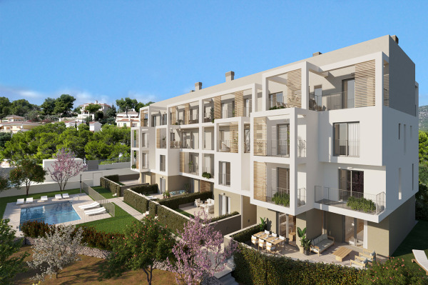 New-build garden apartment in a quiet location in Torrenova image 7