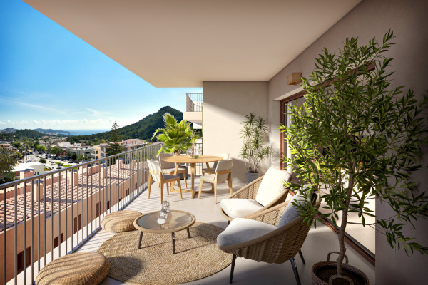 Modern new-build apartments on the east coast of Mallorca in Capdepera