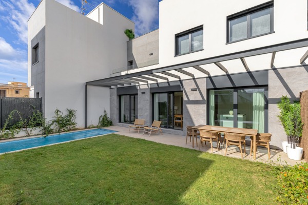 Modern new development terraced houses with private pool in Playa de Palma image 11