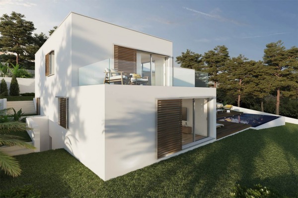 Plot with project for a modern luxury villa with sea views in Capdepera image 3
