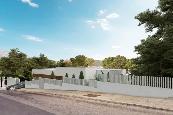 Plot with project for a modern luxury villa with sea views in Capdepera image 5
