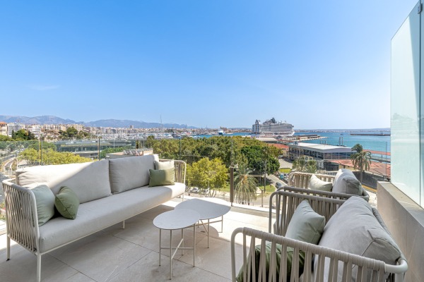 New duplex penthouse with sea views and private pool on the roof terrace image 4