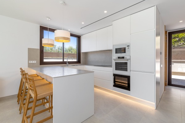 New terraced house with pool and a roof terrace with sea views in Sa Rapita image 3