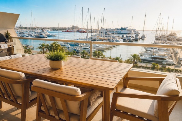 Apartment with a view of the harbor, right on the Paseo Marítimo in Palma image 2