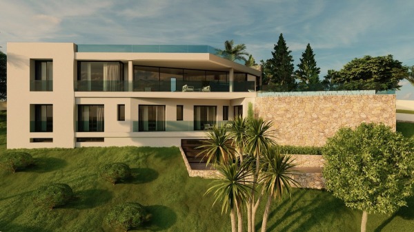 New construction project in Costa d'en Blanes: Modern sea view luxury villa image 2