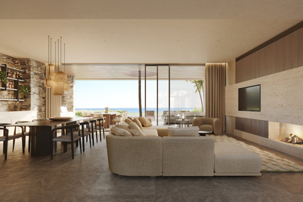 Unique and modern new build seafront villa for sale in  Sa Torre image 4