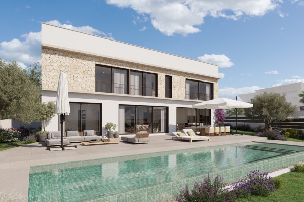 Stylish new-build villa in a modern style in Marratxi near Palma de Mallorca