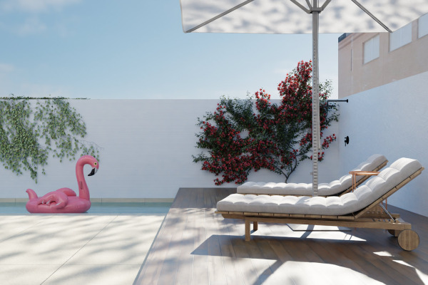 Modern new build townhouse with pool in El Molinar image 2