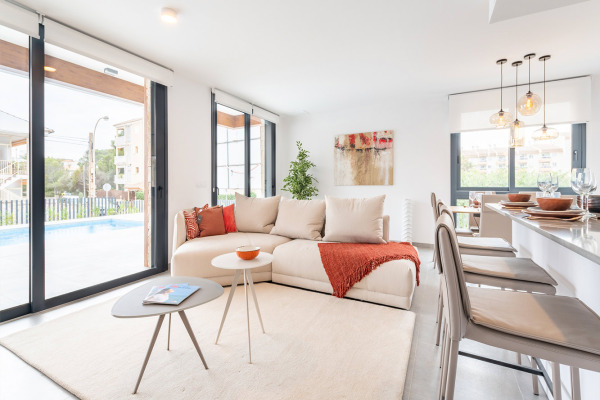 New-build residential complex with semi-detached houses and apartments image 5