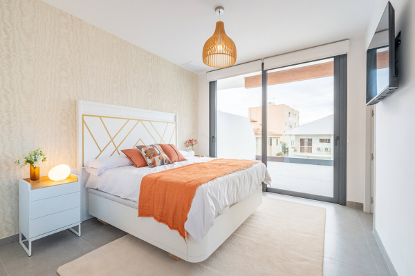 New-build residential complex with semi-detached houses and apartments image 8