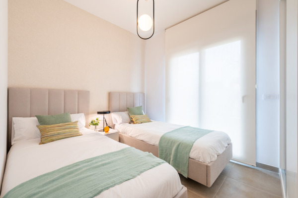 New-build residential complex with semi-detached houses and apartments image 12