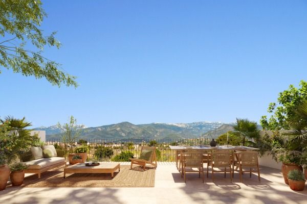 Modern new-build townhouse with private pool in Santa Maria