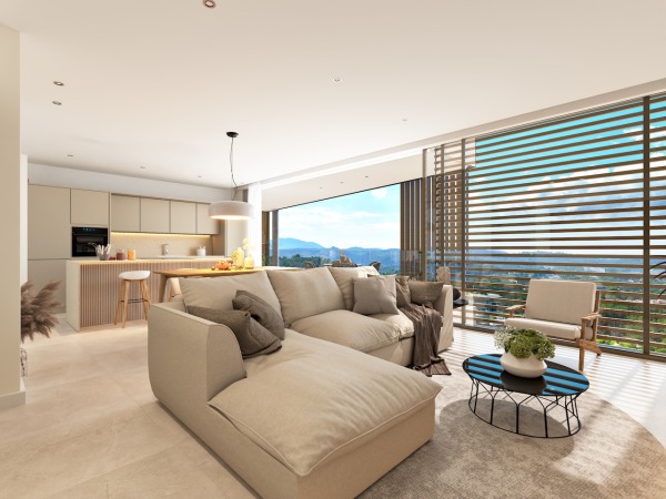 Modern new-build apartment with views of the Malgrats Islands in Paguera image 2