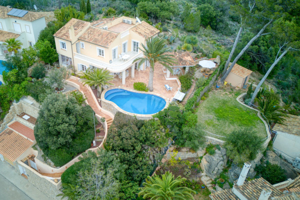 Villa with stunning views of the harbor and the sea in Port Andratx image 3