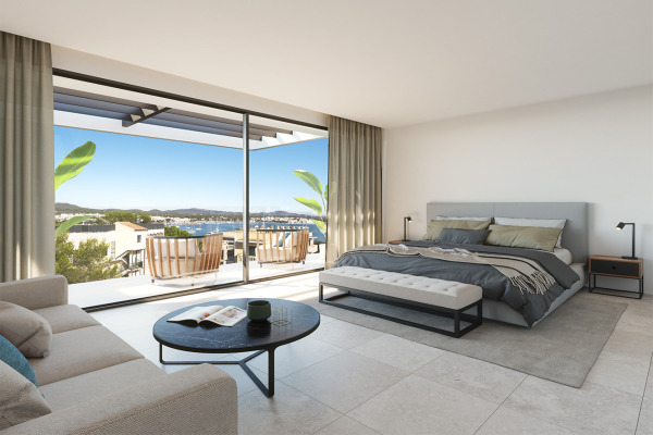 Modern newly build semi-detached house with private pool in Portocolom image 6