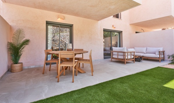 New build terraced houses in mediterranean residence in Esporles near Palma image 2