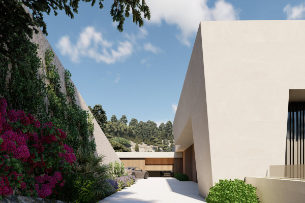 Plot with exclusive preliminary project in the Son Vida residential area image 5