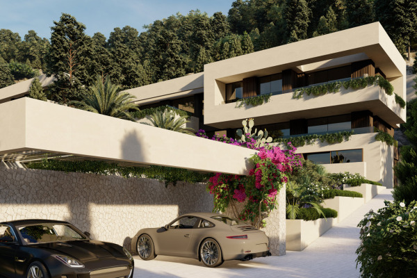 Building plot with project for an exclusive villa in Son Vida image 2