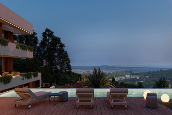 Building plot with project for an exclusive villa in Son Vida image 4