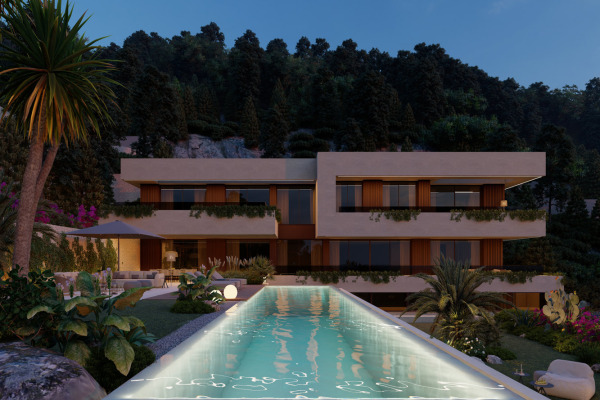 Building plot with project for an exclusive villa in Son Vida image 6