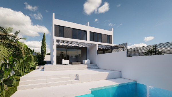 New development: Modern semi-detached houses with pool & partial sea views image 6