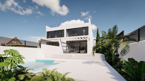 New development: Modern semi-detached houses with pool & partial sea views image 8